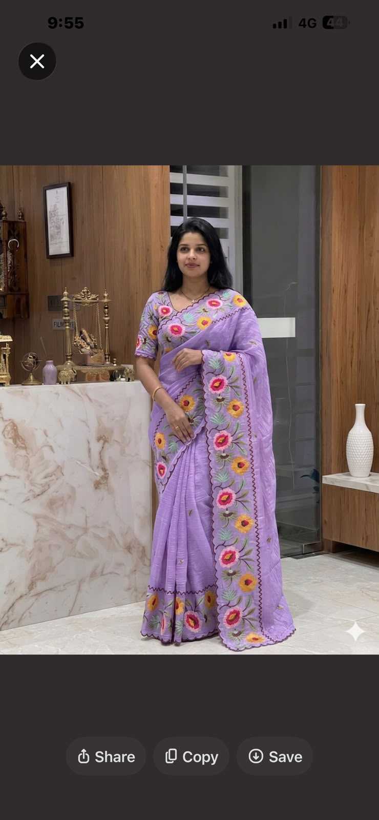 Tissue Designer Saree