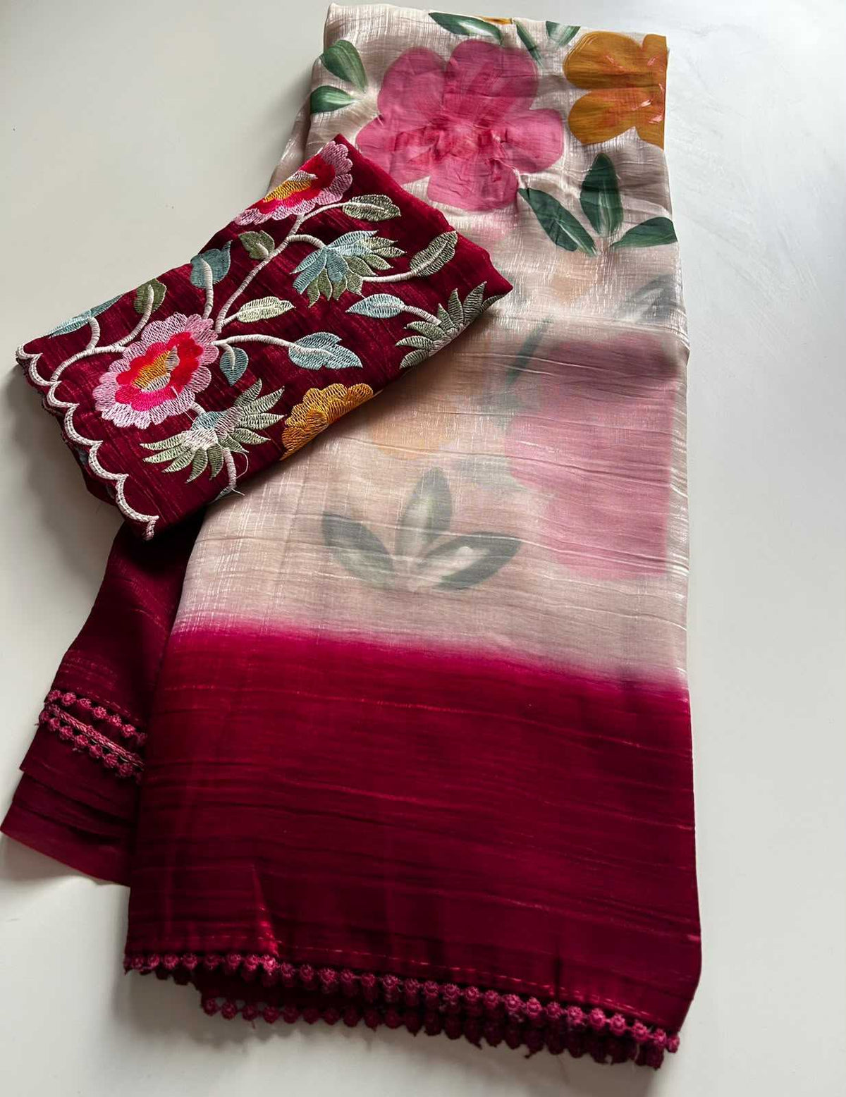 Crunchi Designer Saree