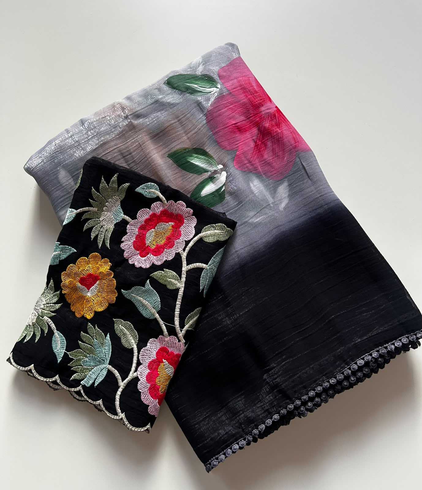 Crunchi Designer Saree