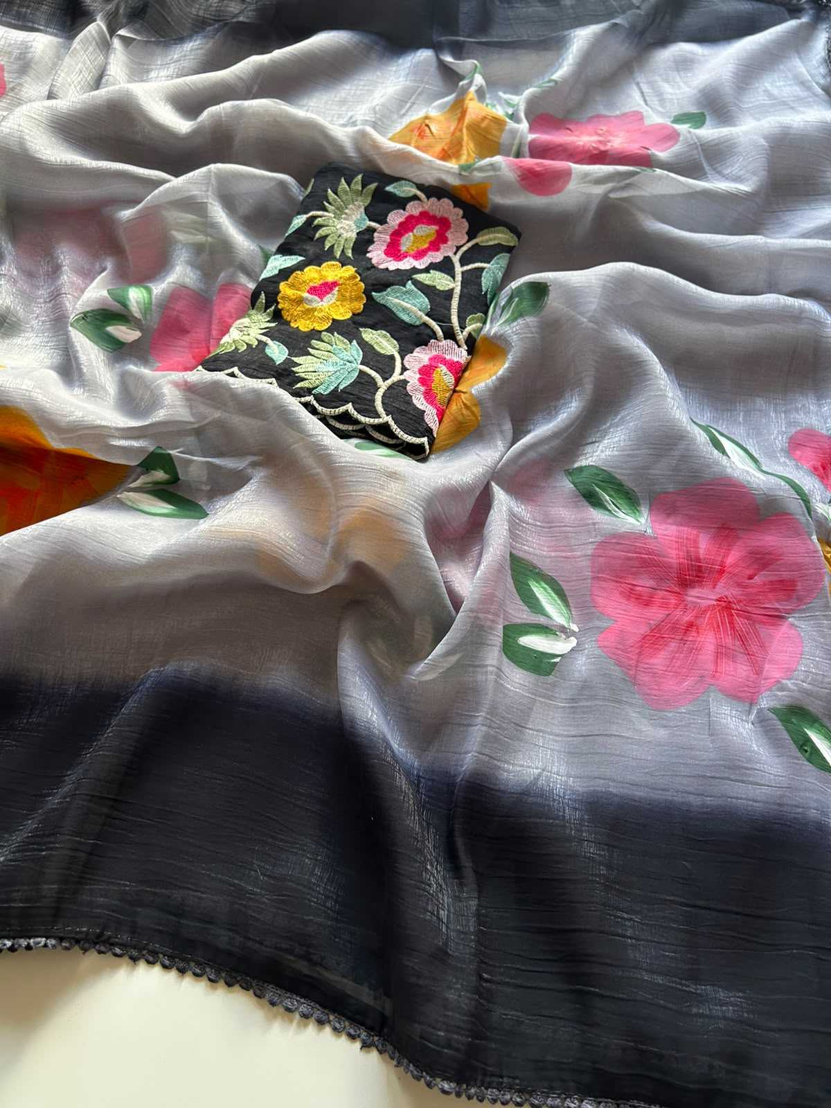 Crunchi Designer Saree