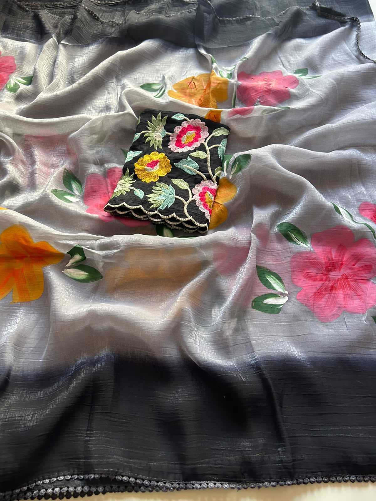 Crunchi Designer Saree