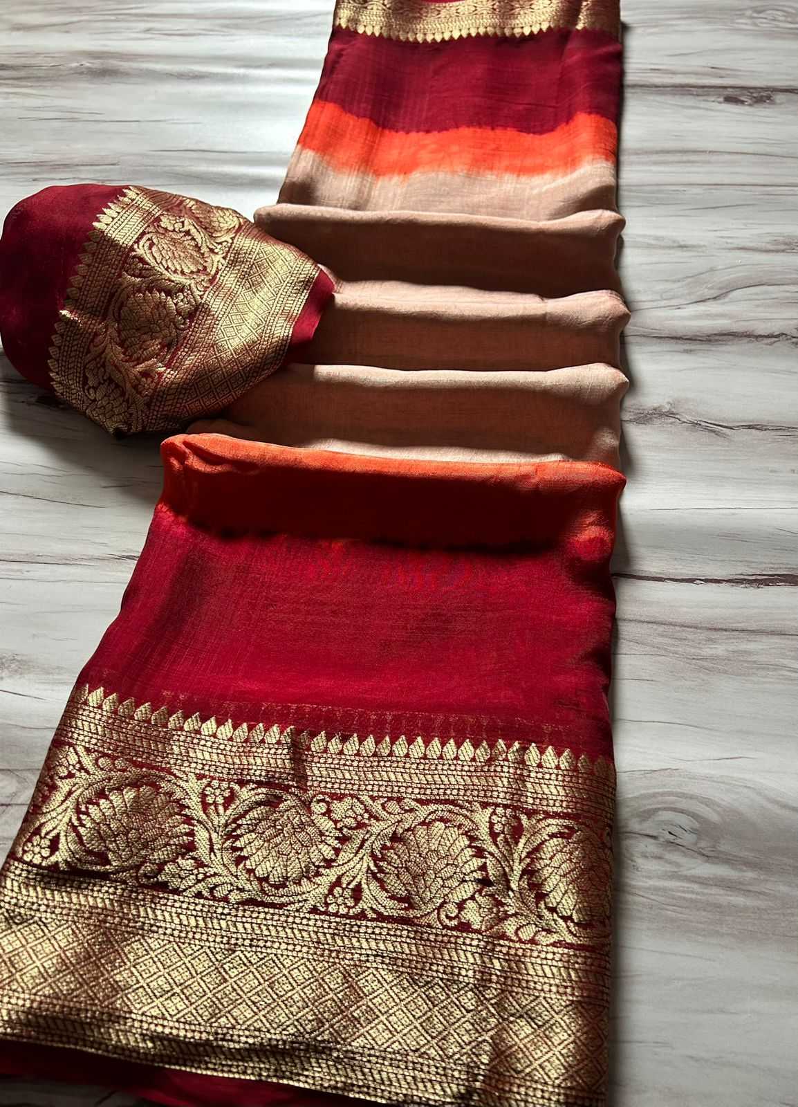 Chiffon Designer Saree