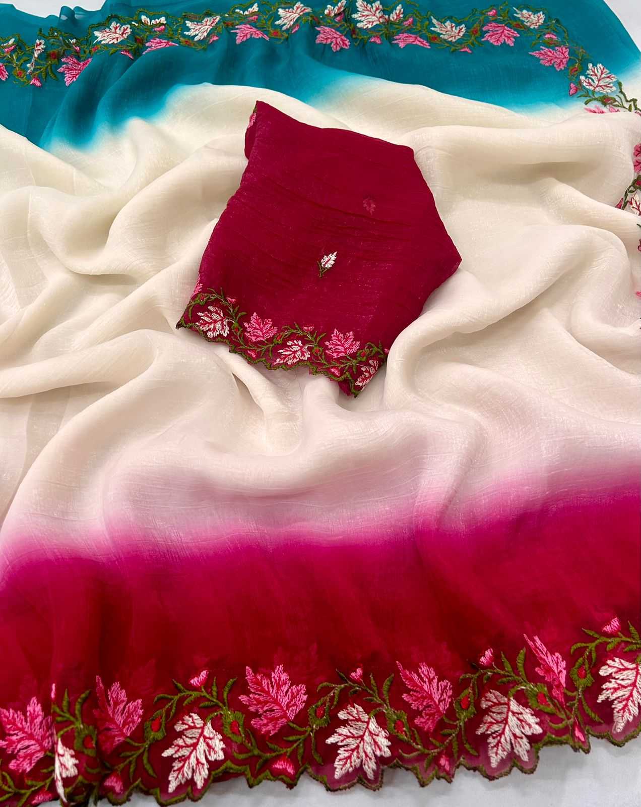 Crunchi Designer Saree