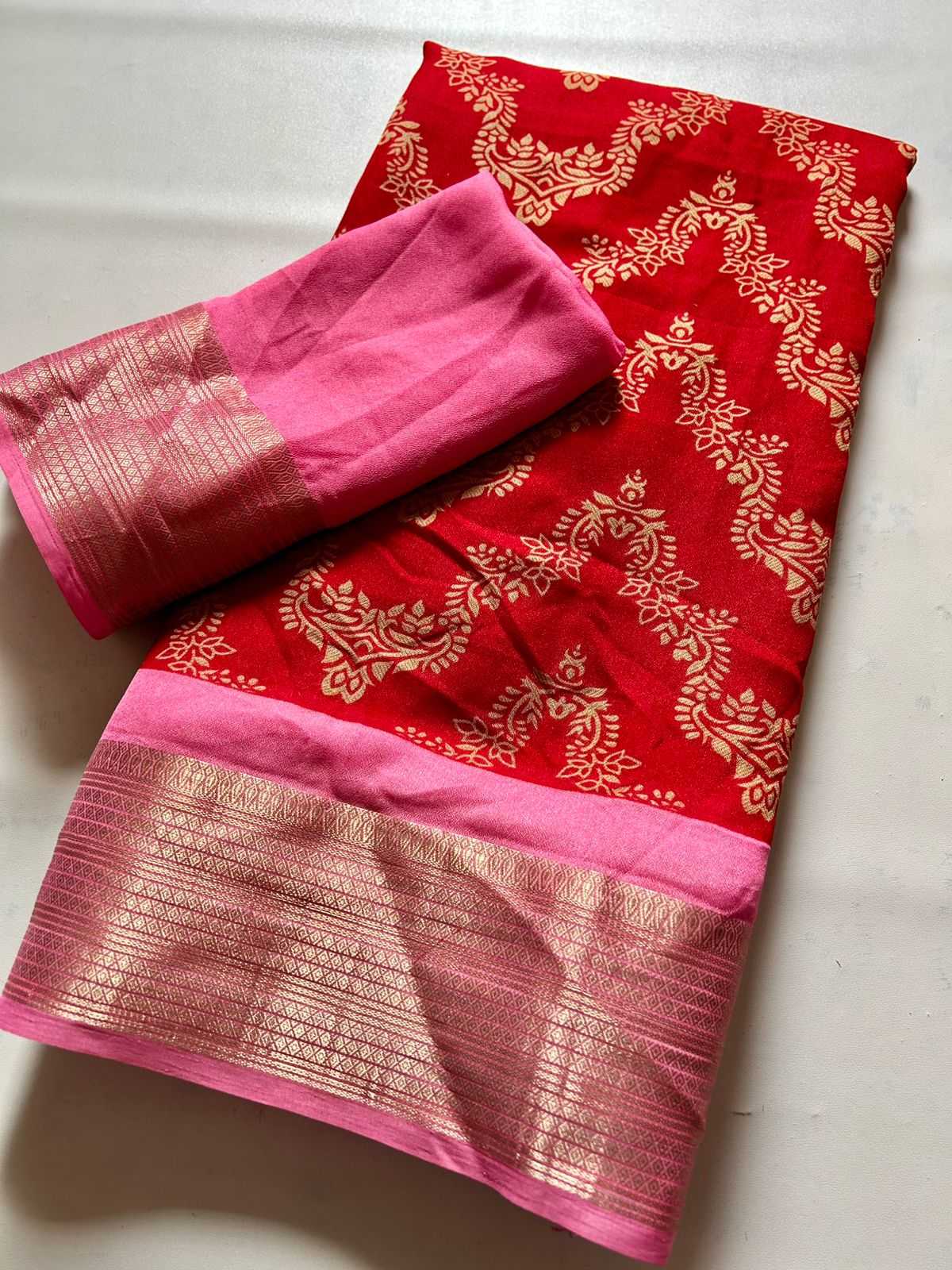 Dola Silk Printed Saree