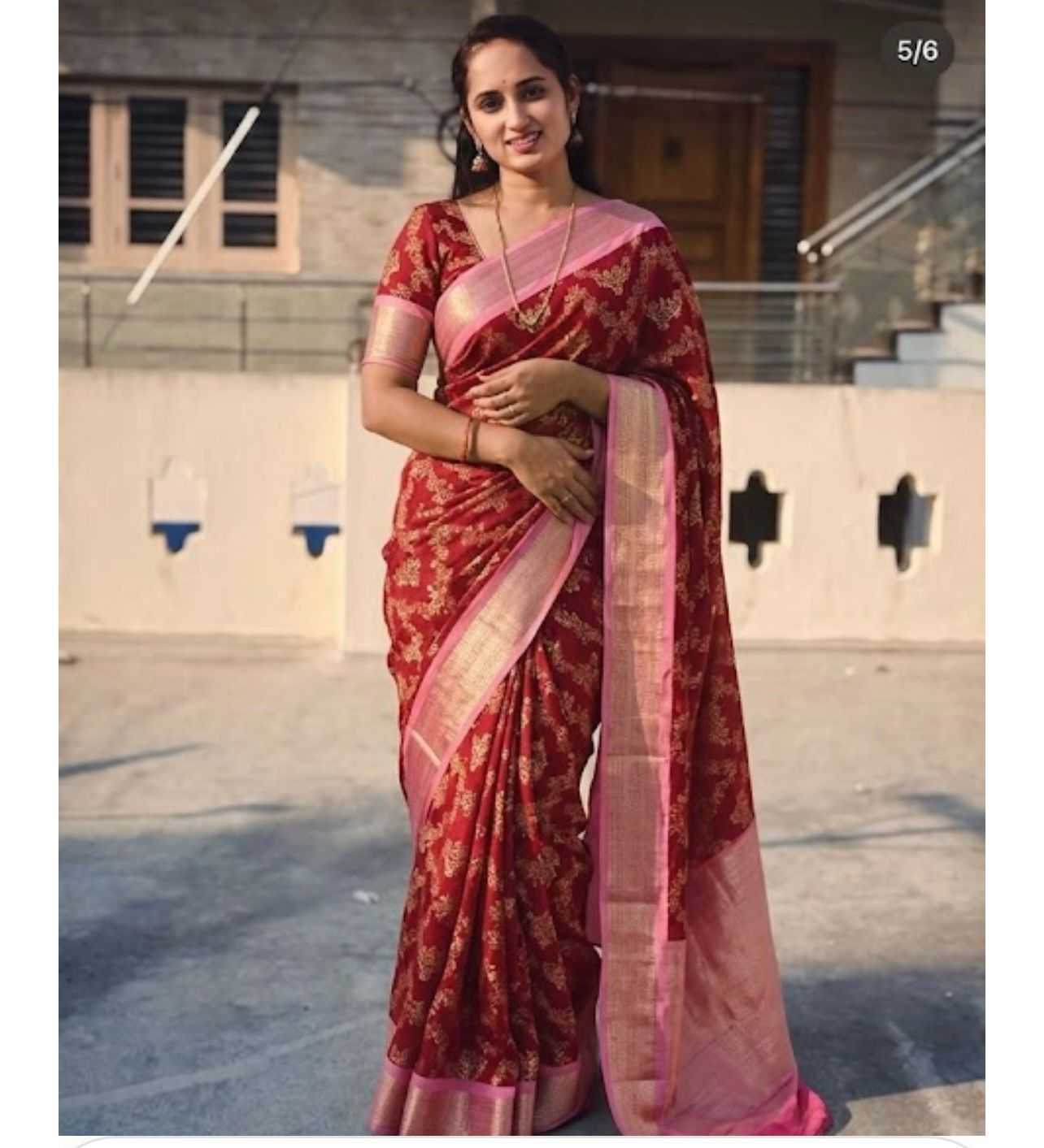 Dola Silk Printed Saree