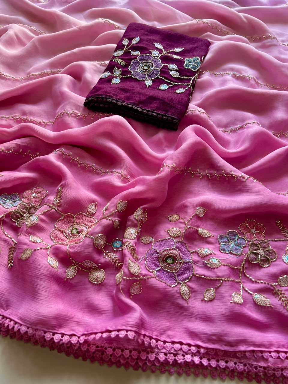 Crush Silk Traditional Saree