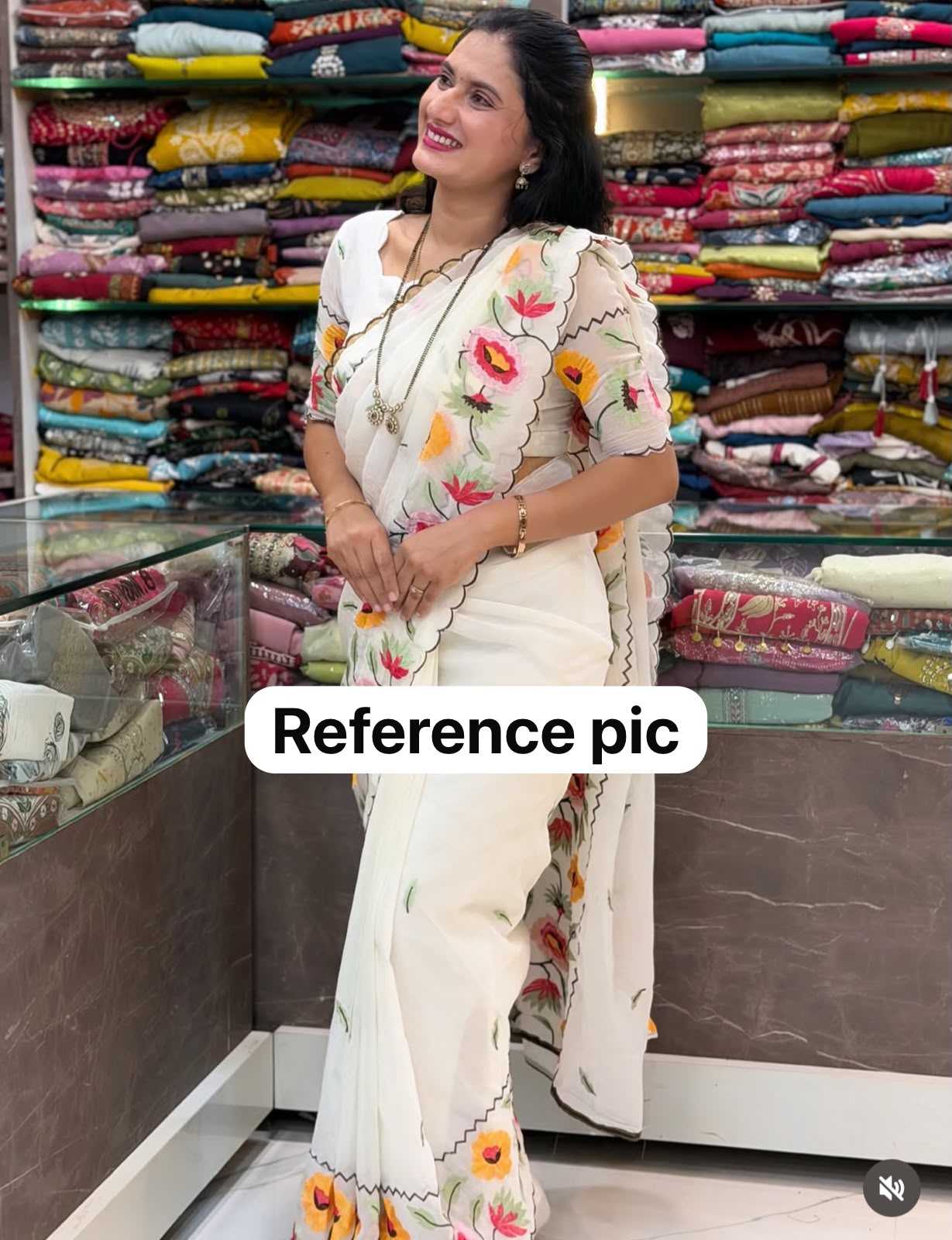 Georgette Designer Saree