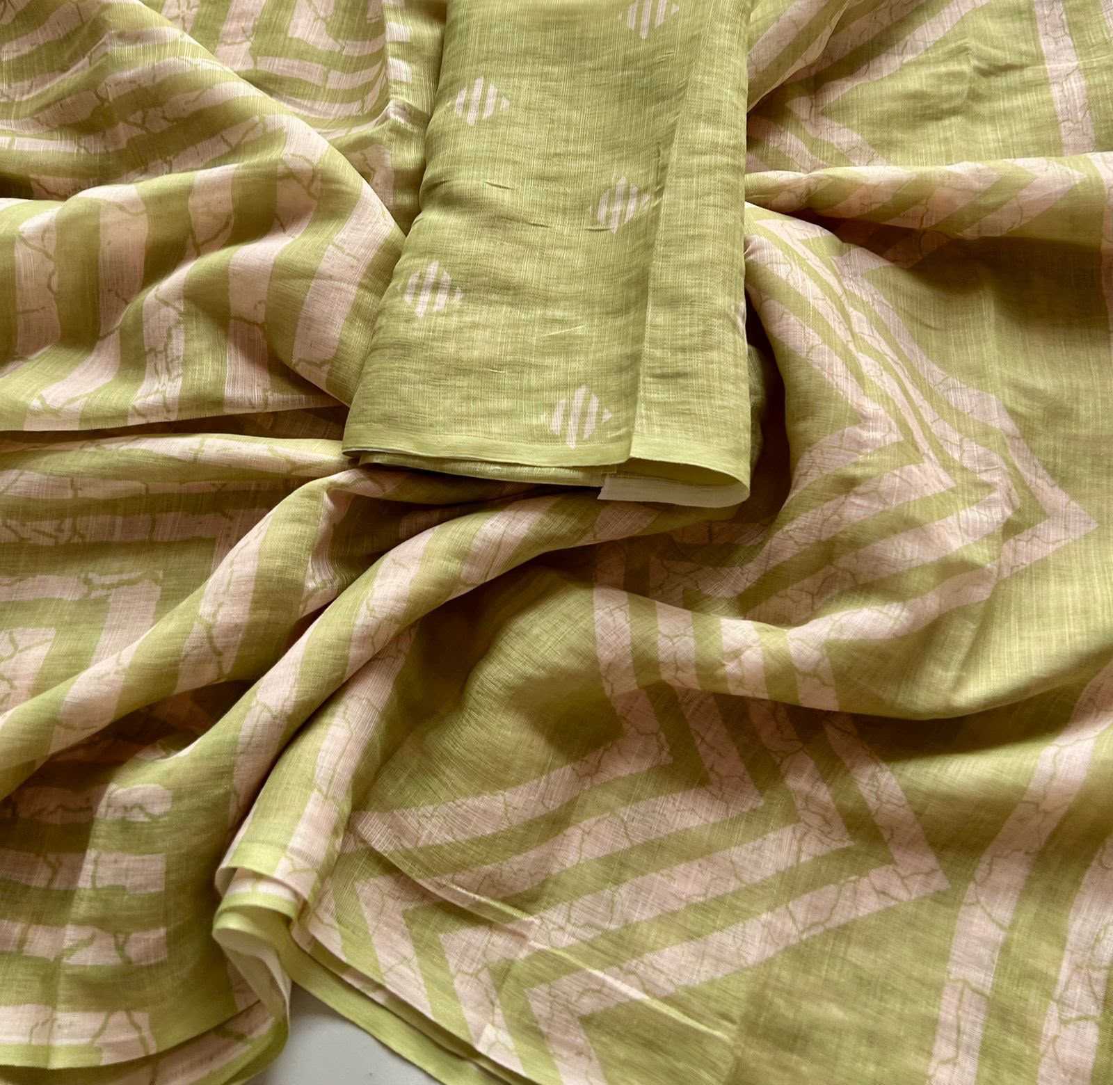 Linen Designer Saree