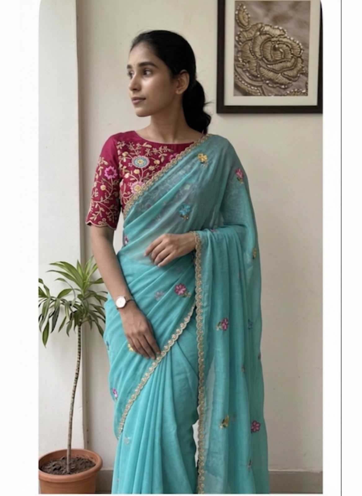 Georgette Saree