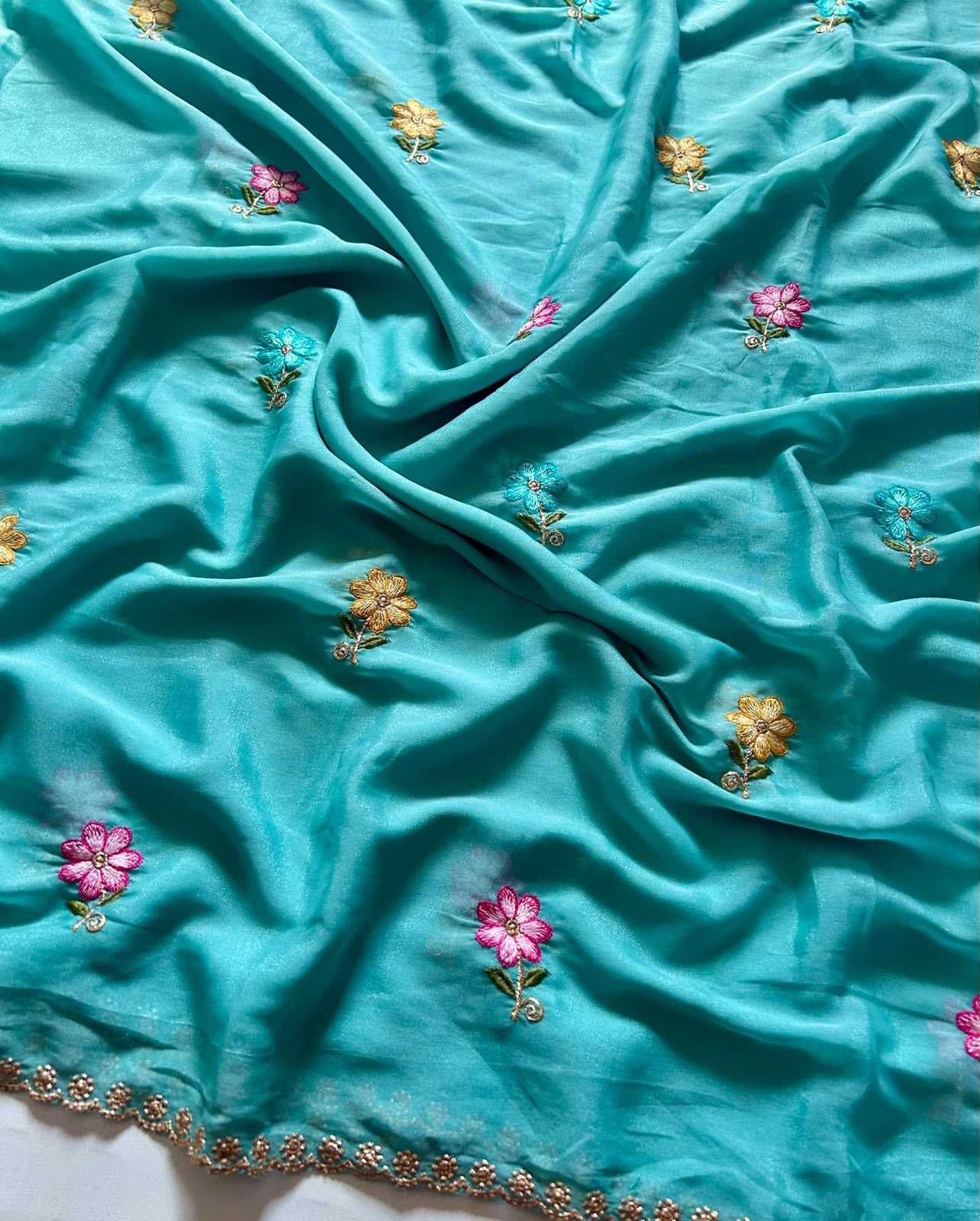 Georgette Saree