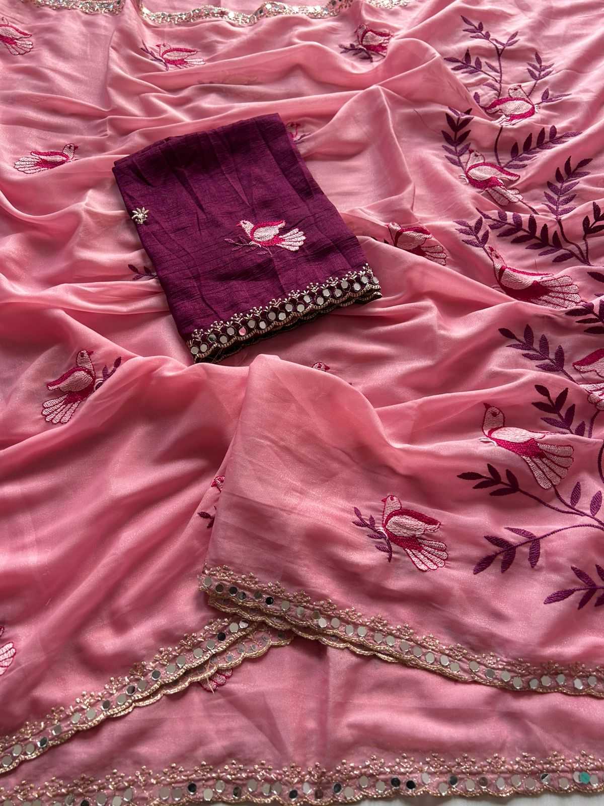 Gauri Premium Georgette Designer Saree
