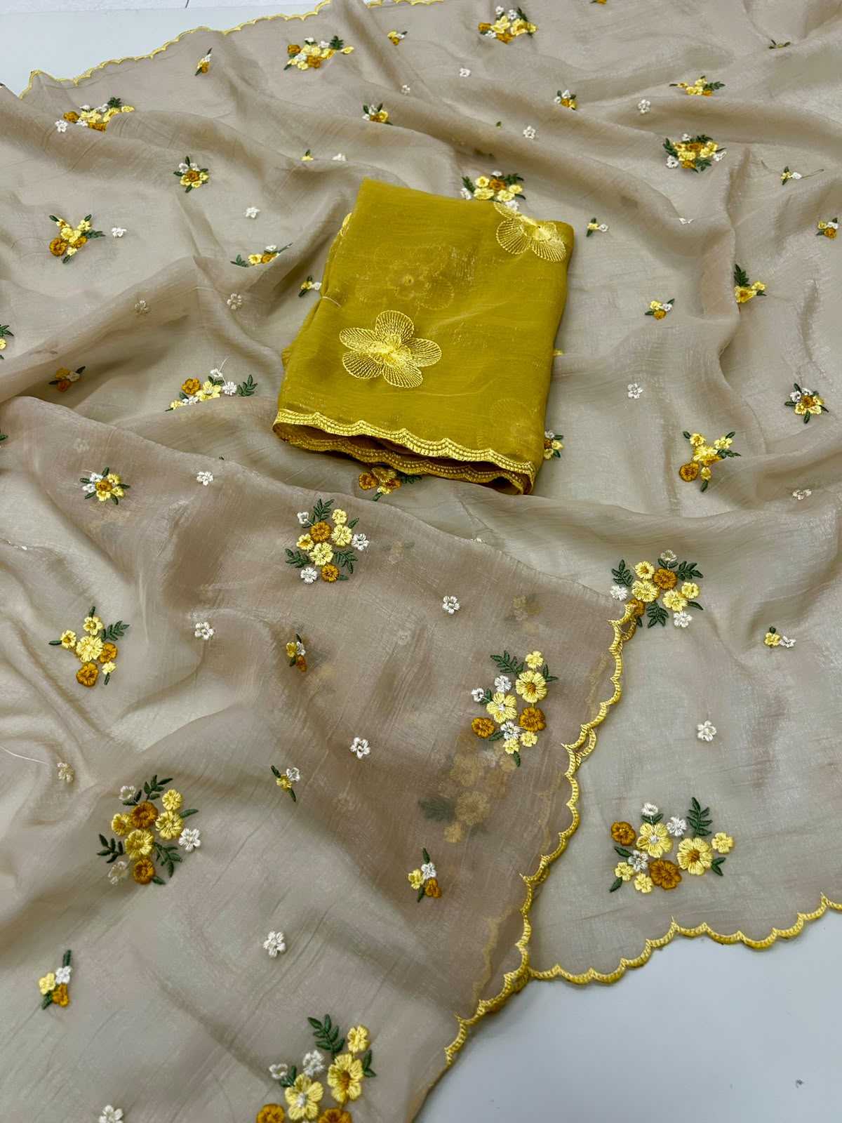 Tussar Silk Designer Saree
