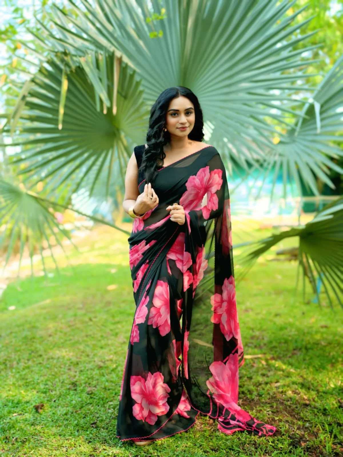 Georgette Designer Saree