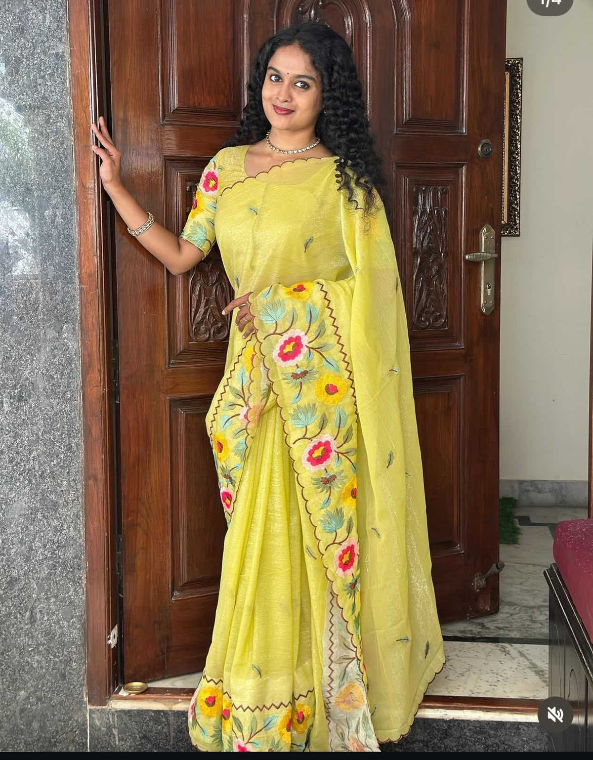 Harini Organza Designer Saree