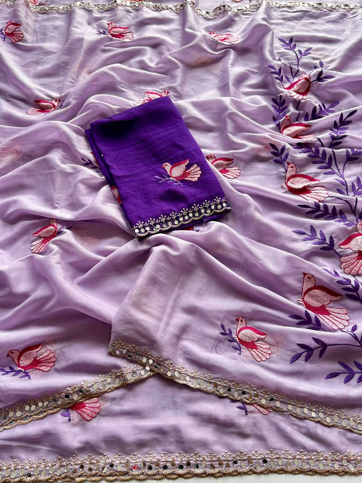 Georgette Designer Saree