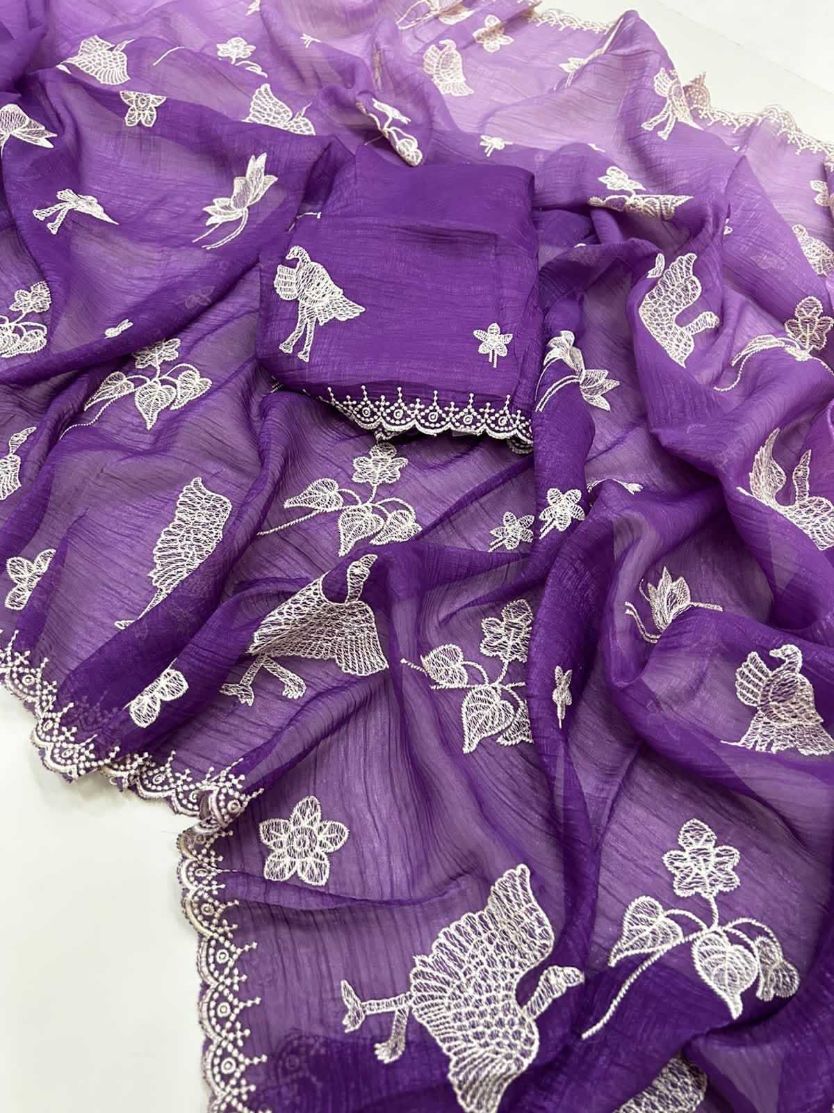 Ira Crunchi Designer Saree