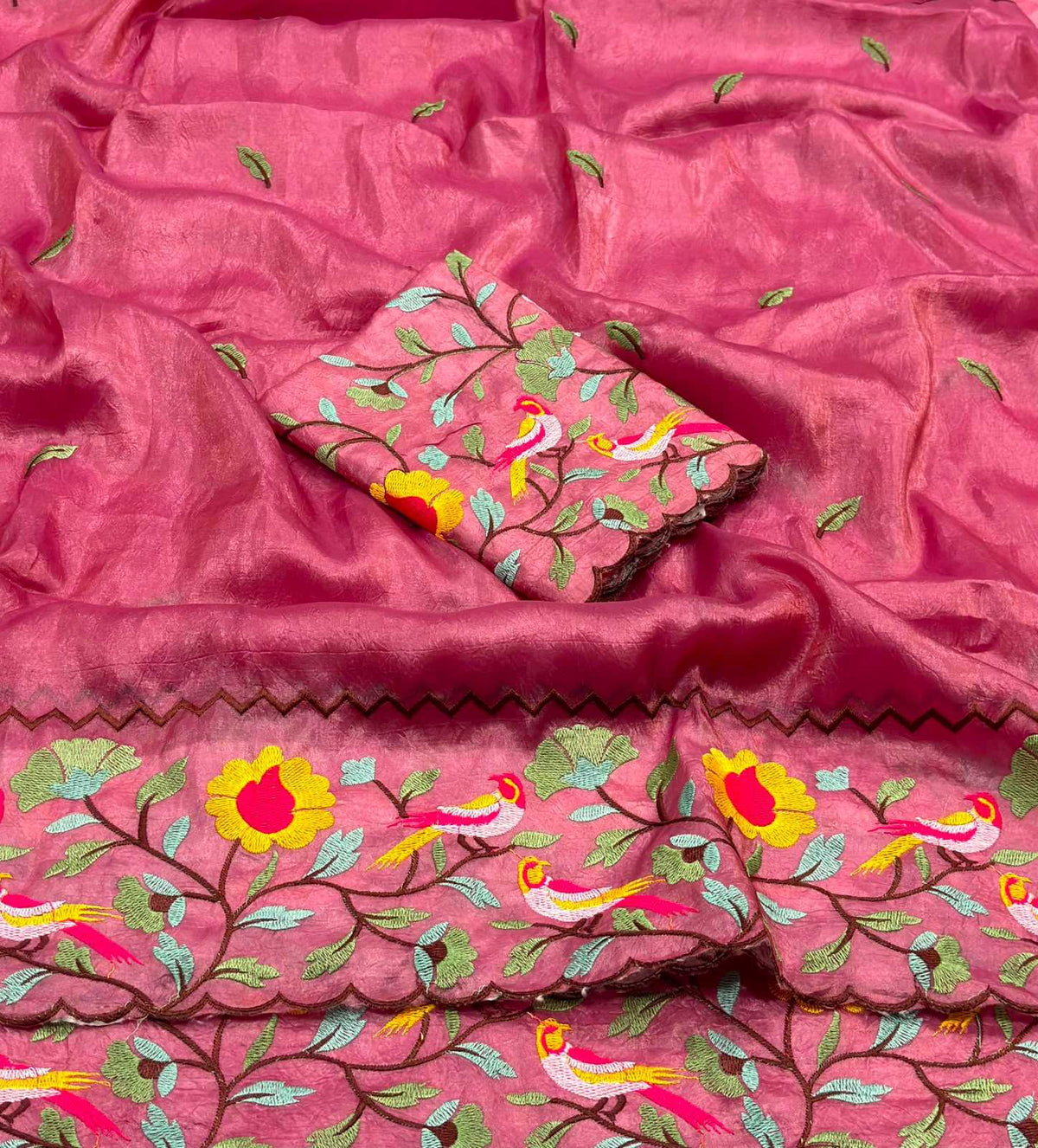 Ishani Crush Silk Soft Saree