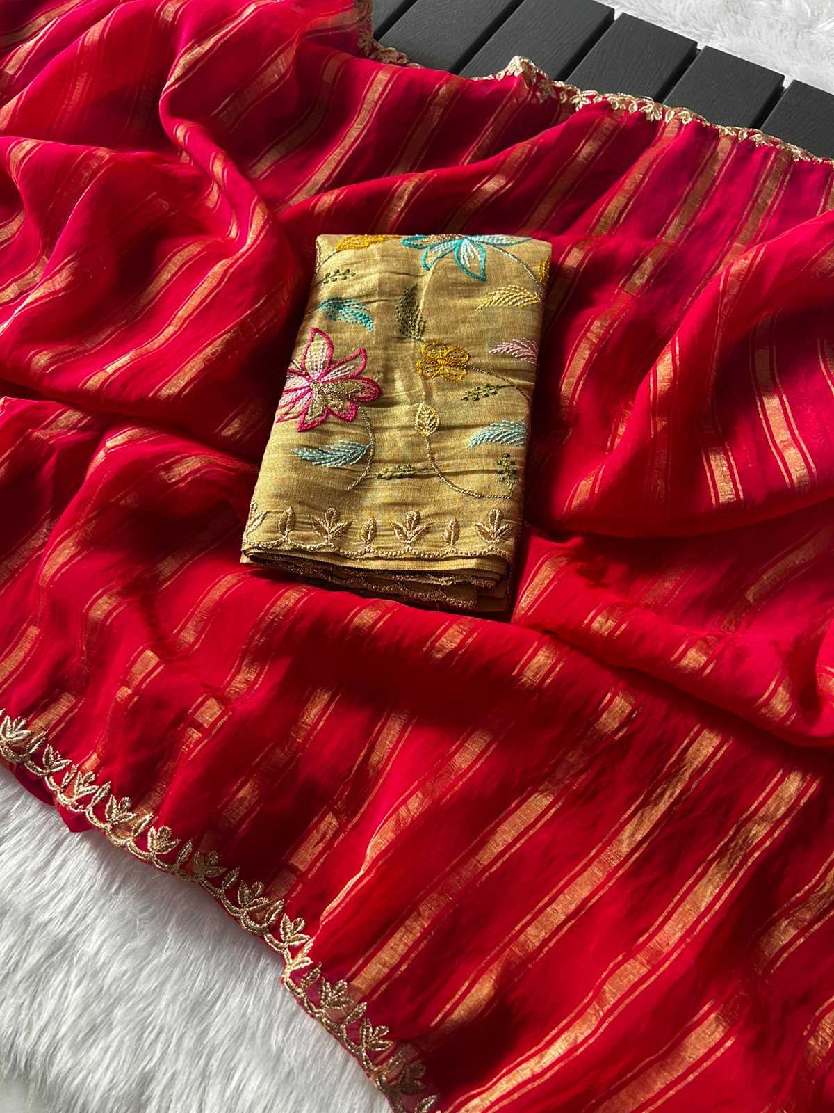 Crunchi Designer Saree