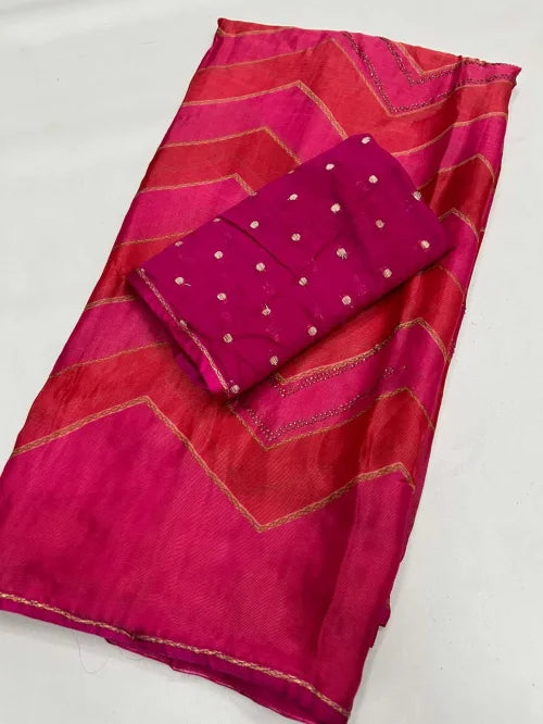 Jiya Georgette Designer Saree