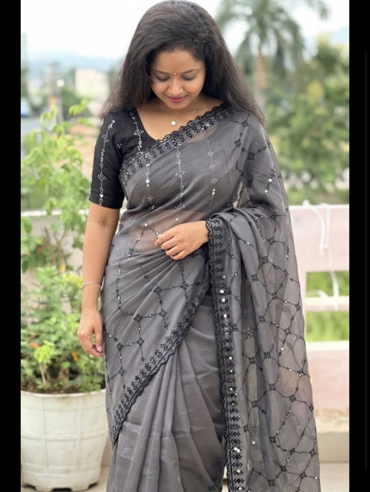 Jiya Space Silk Soft Saree