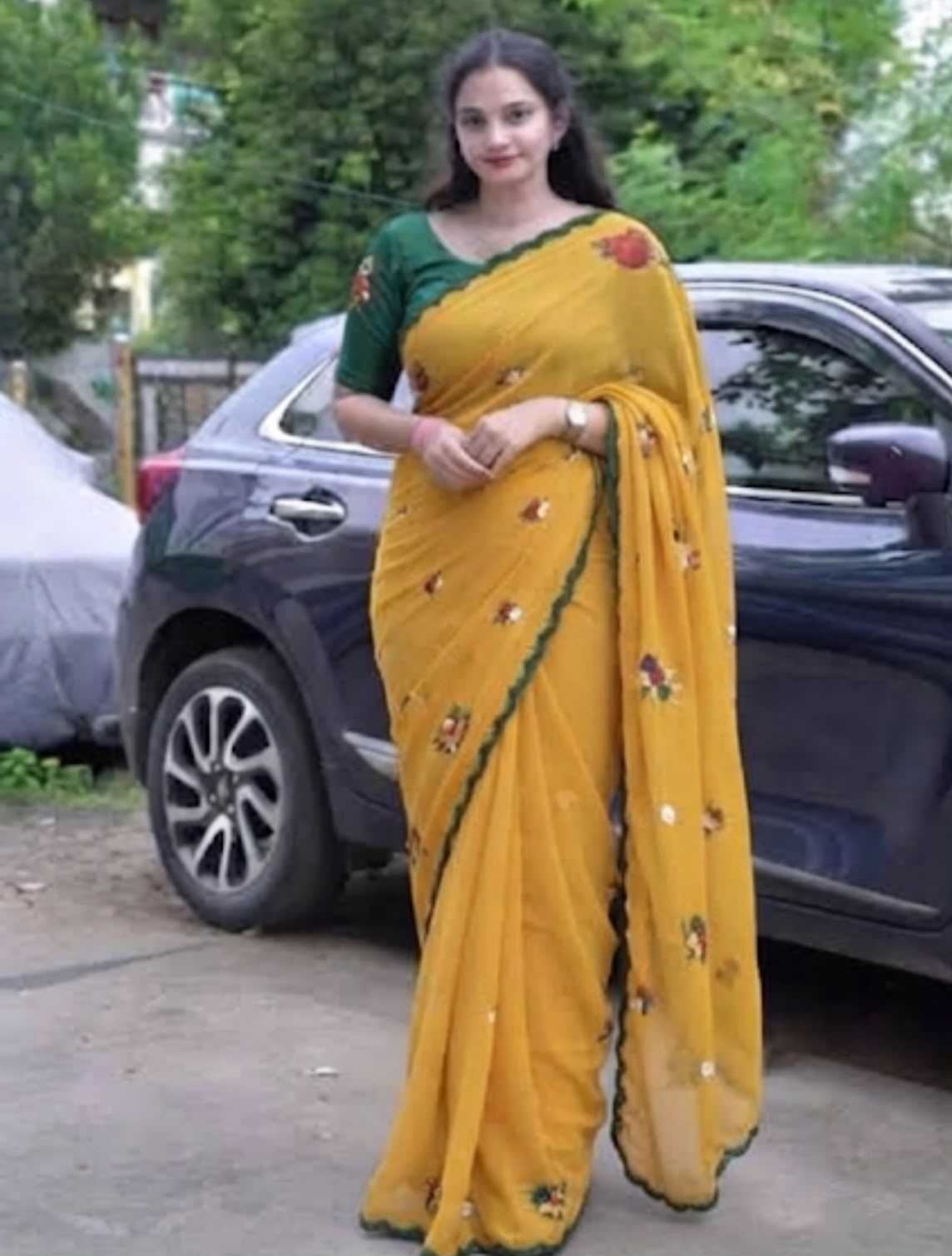 Juhi Rangoli Silk Soft Saree