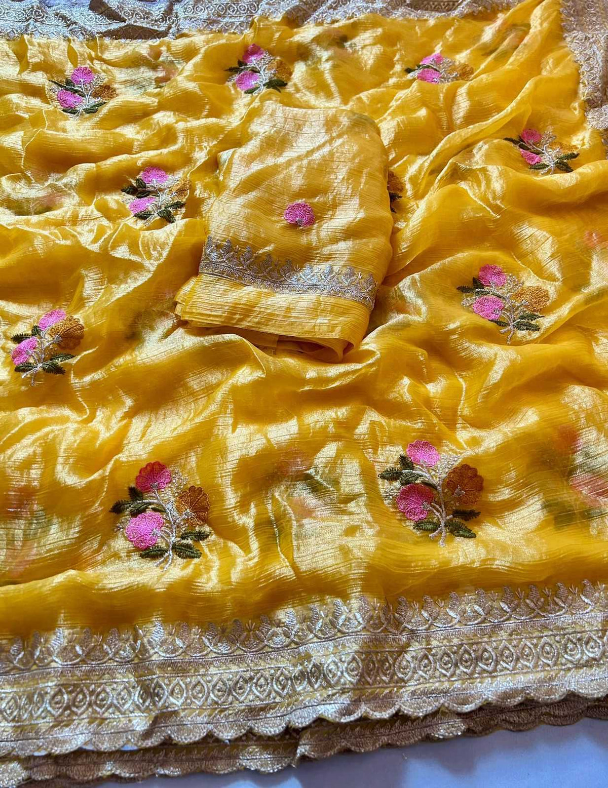 Juhi Satin Silk Soft Saree JT-147445