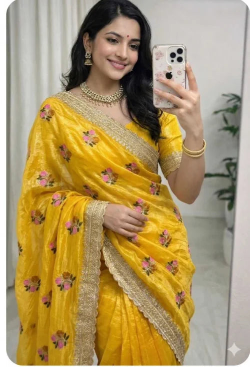 Juhi Satin Silk Soft Saree JT-147445