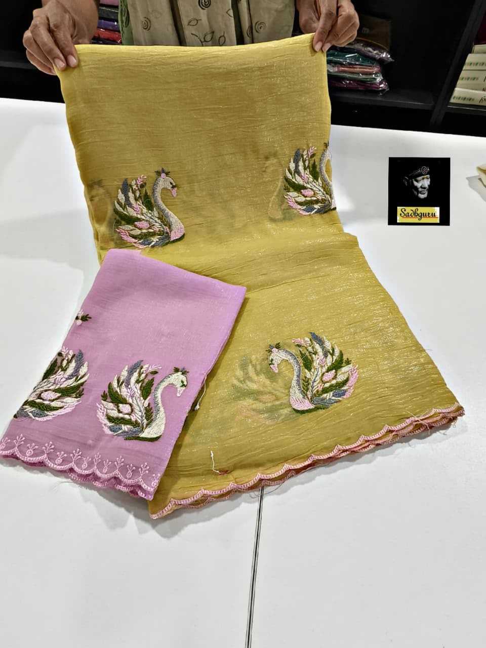 Tussar Silk Designer Saree