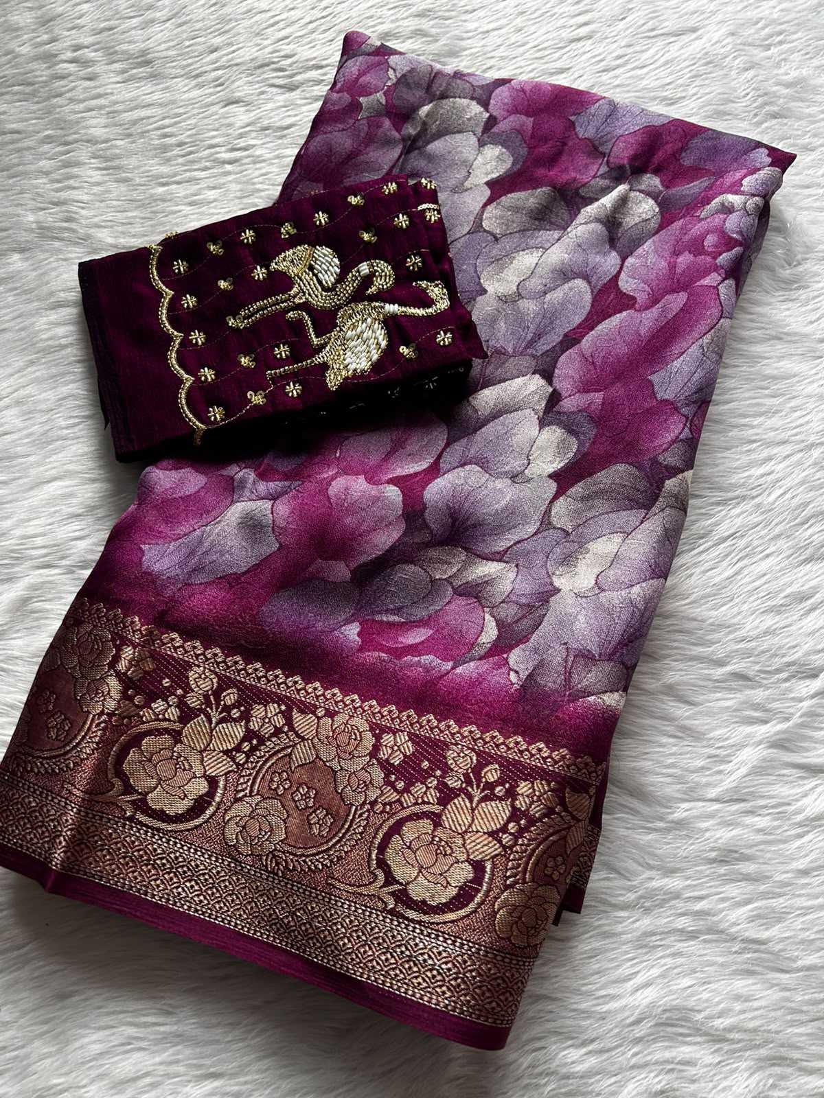 Lavanya Chiffon Printed Saree