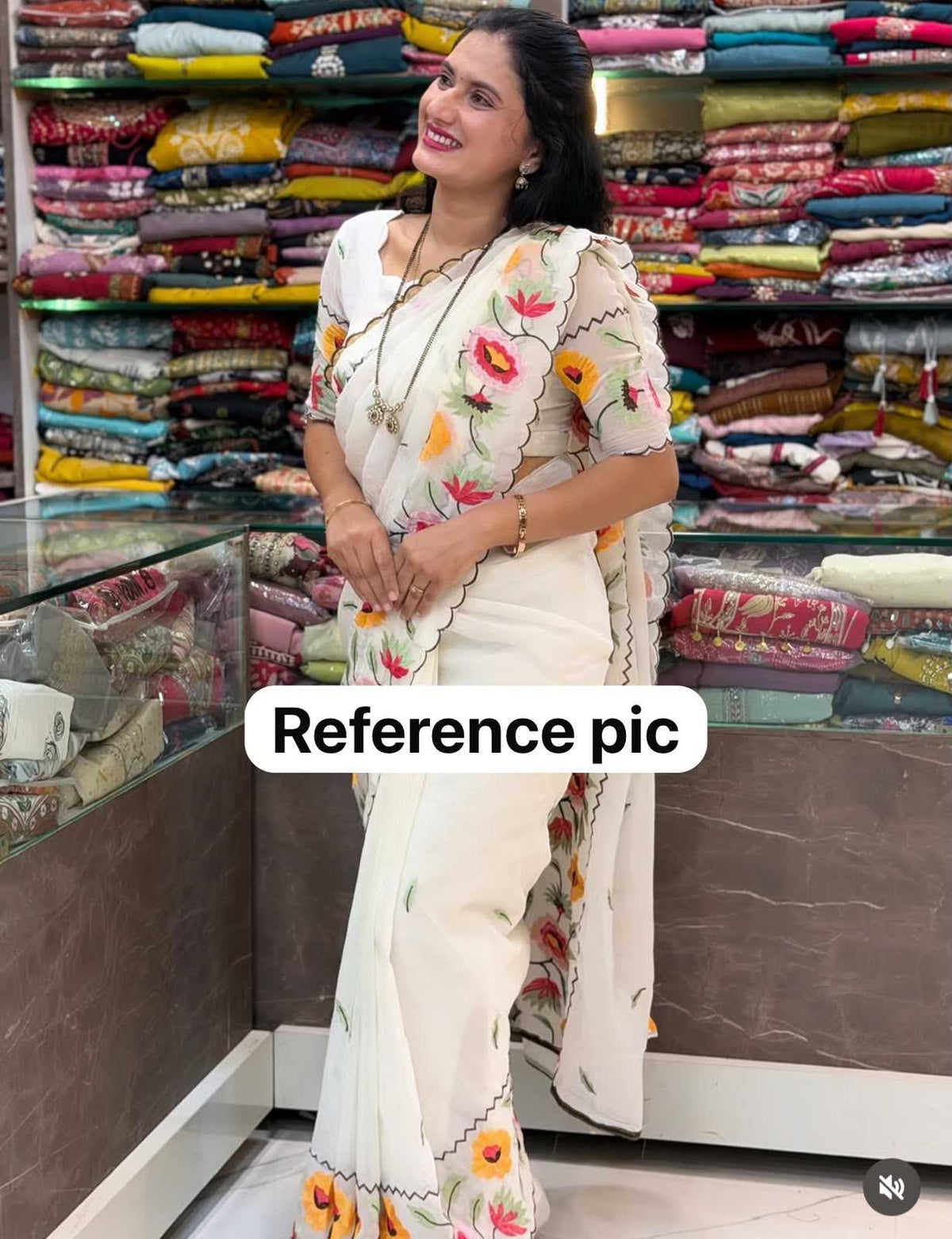 Georgette Designer Saree