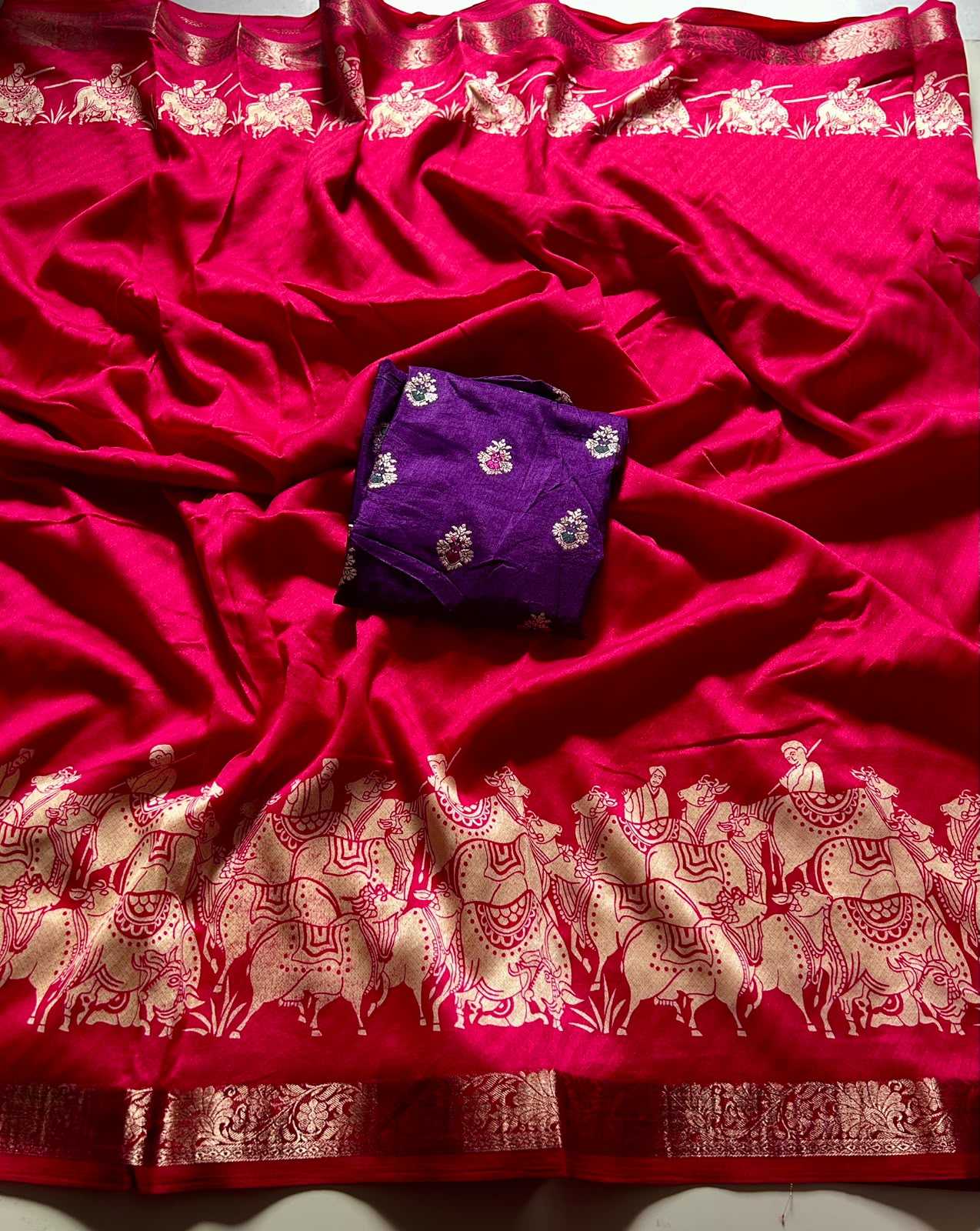 Mysore Silk Traditional Saree