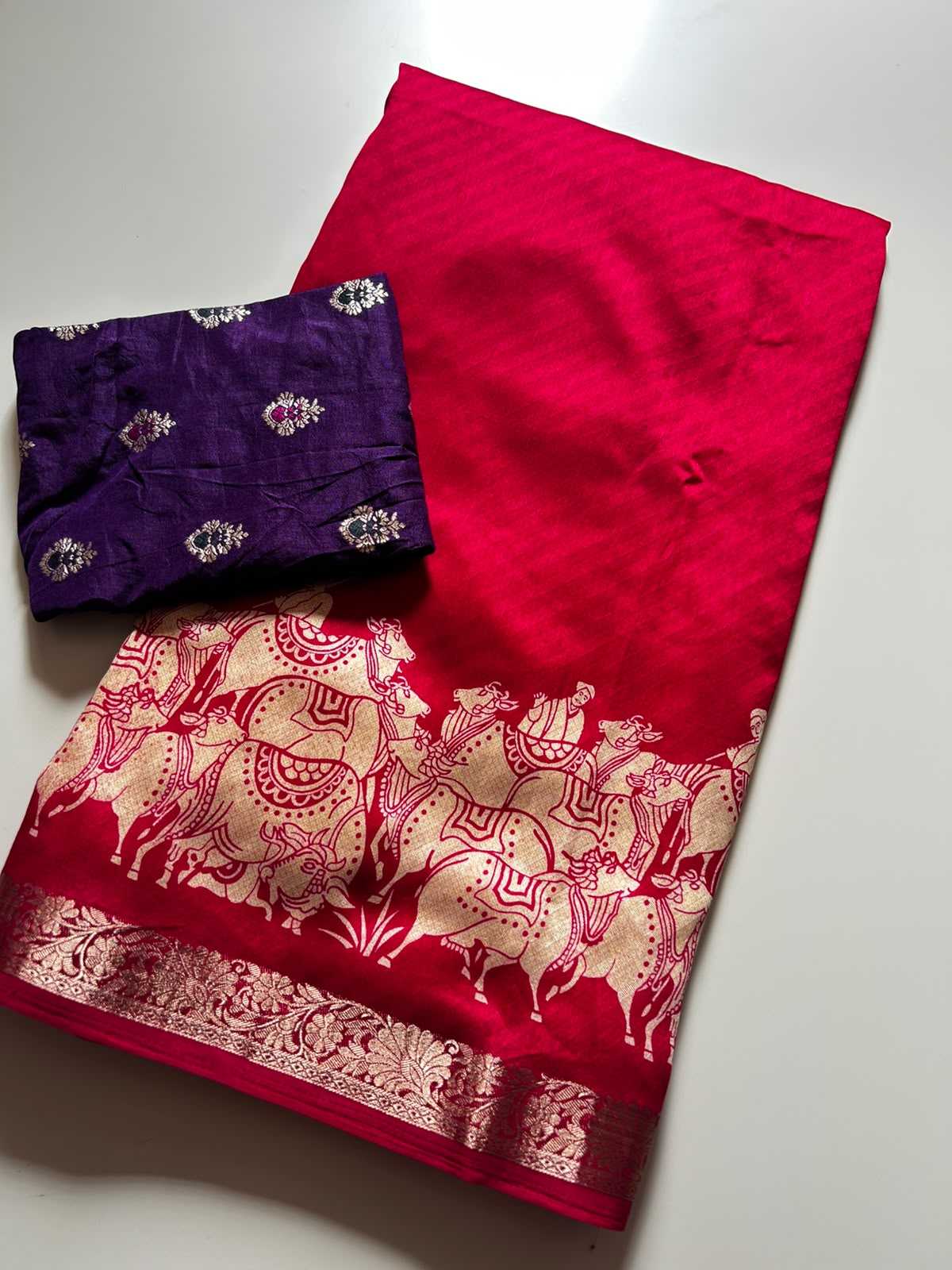 Mysore Silk Traditional Saree