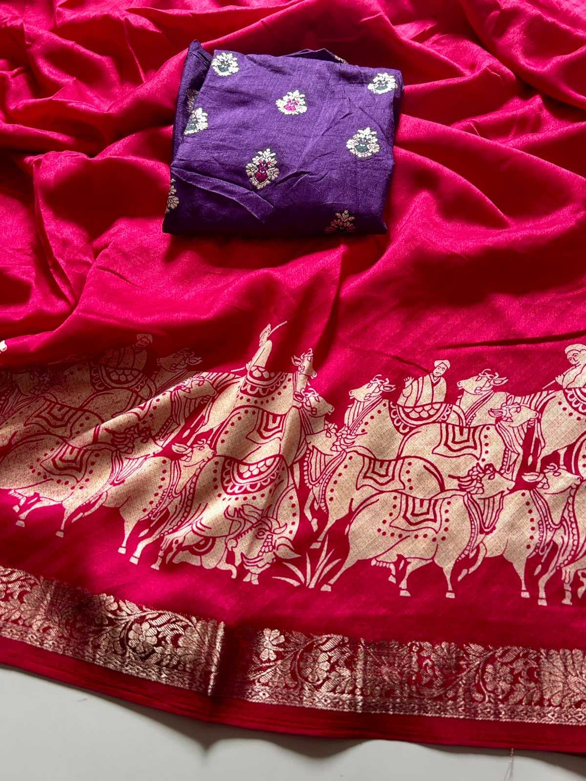 Mysore Silk Traditional Saree