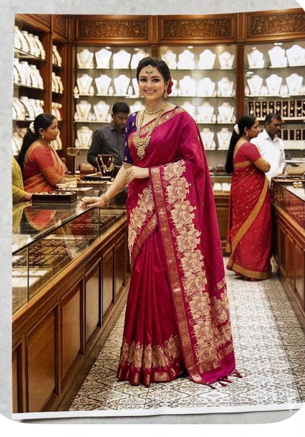 Mysore Silk Traditional Saree