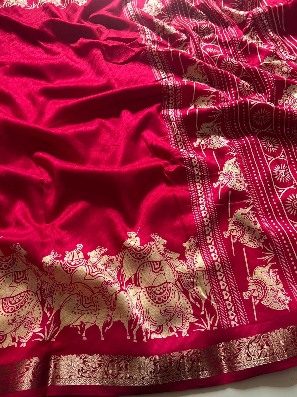 Mysore Silk Traditional Saree