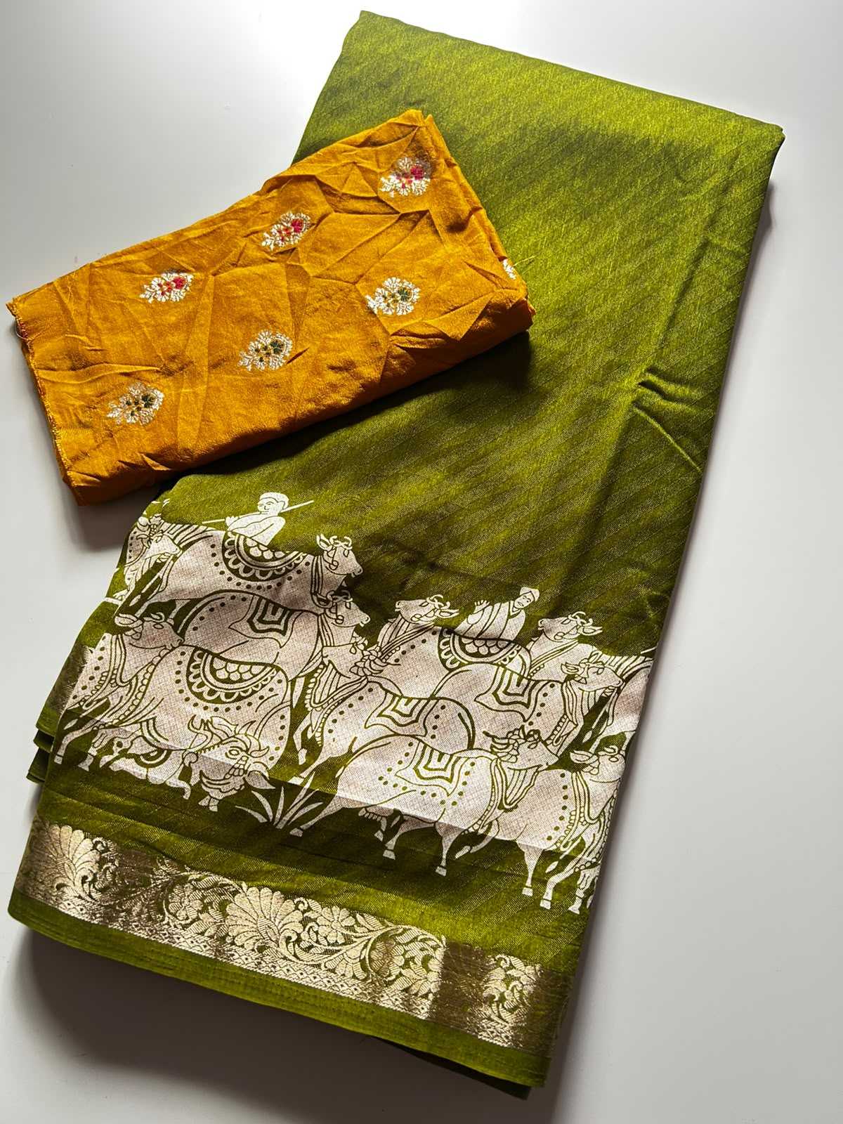Mysore Silk Traditional Saree