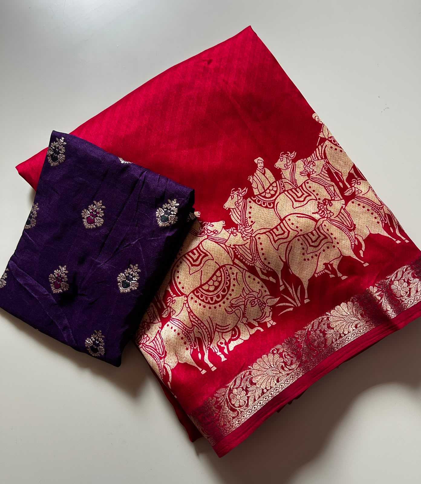 Mysore Silk Traditional Saree