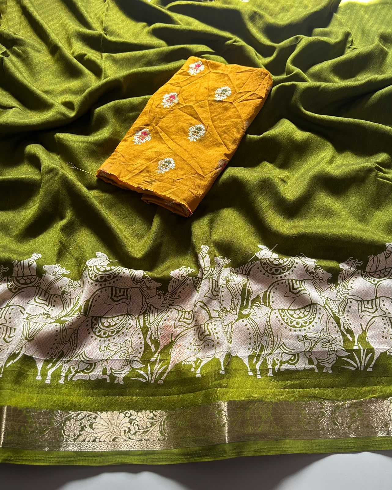 Mysore Silk Traditional Saree