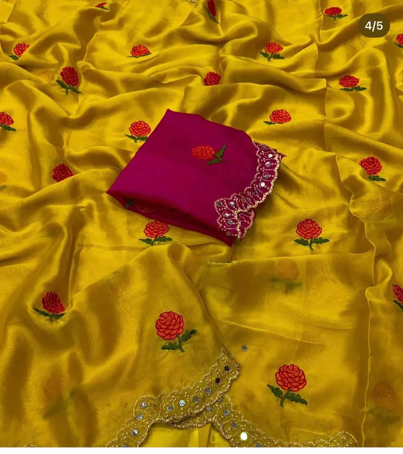 Georgette Party Wear Saree