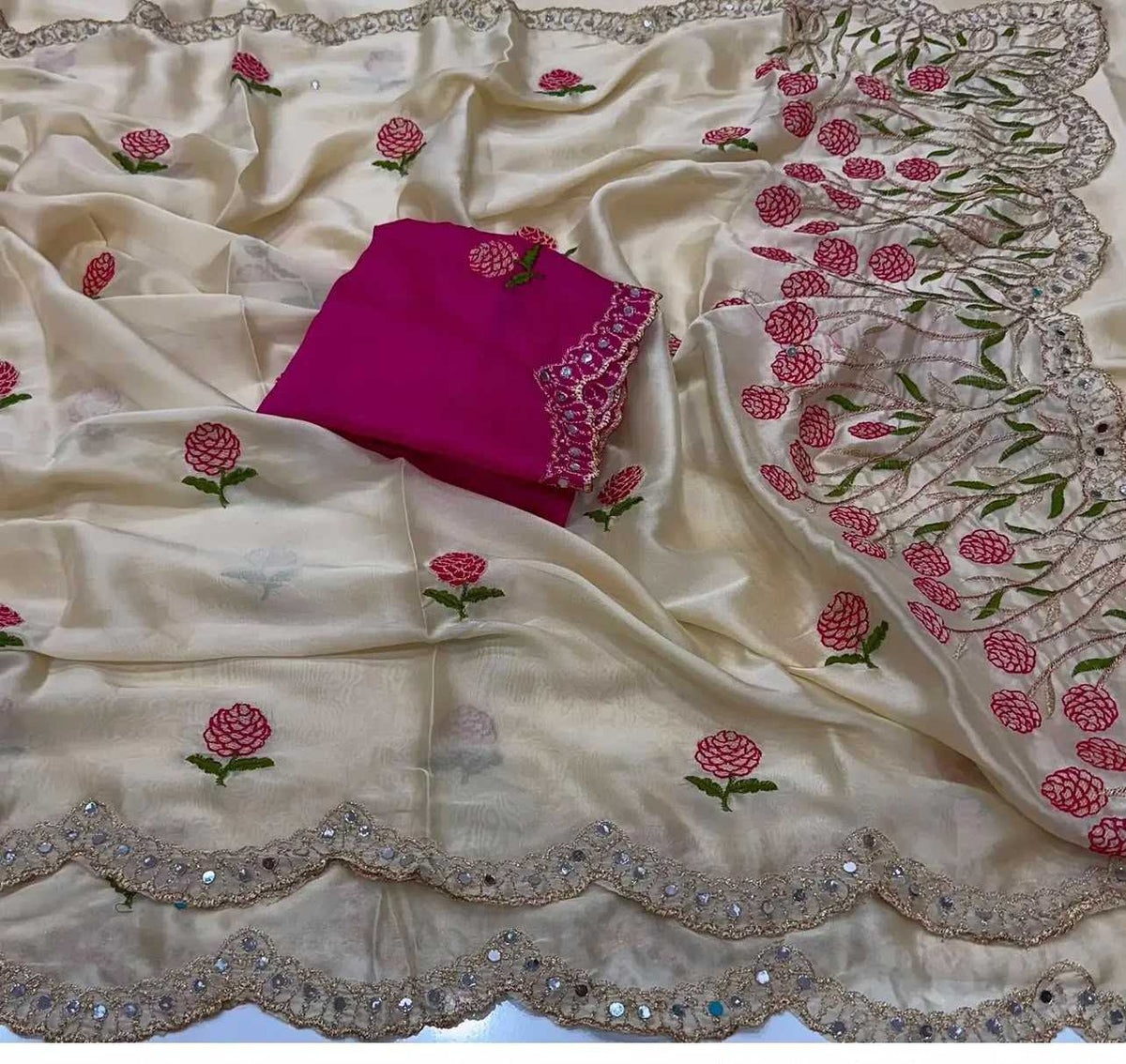 Georgette Party Wear Saree