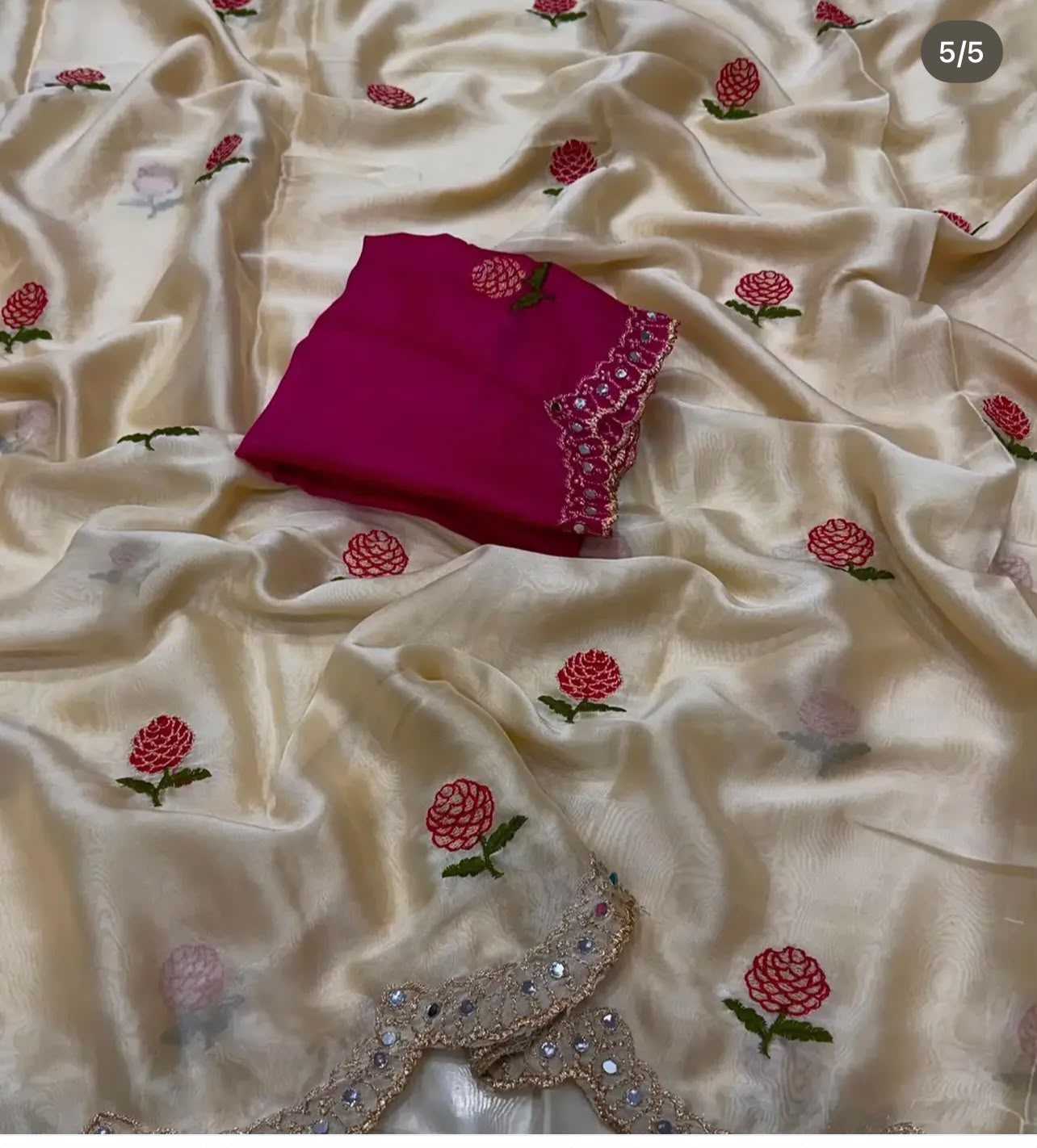 Georgette Party Wear Saree
