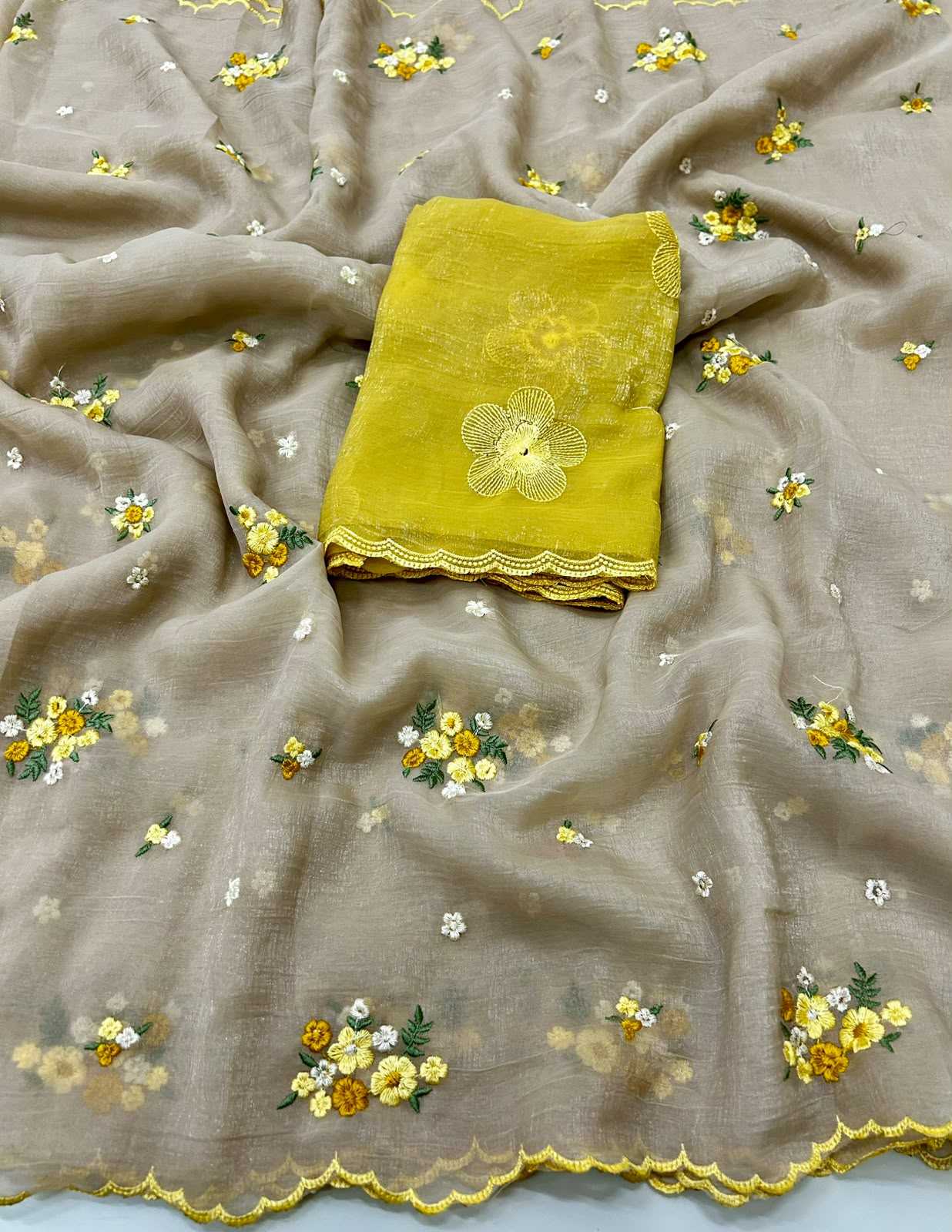 Tussar Silk Designer Saree
