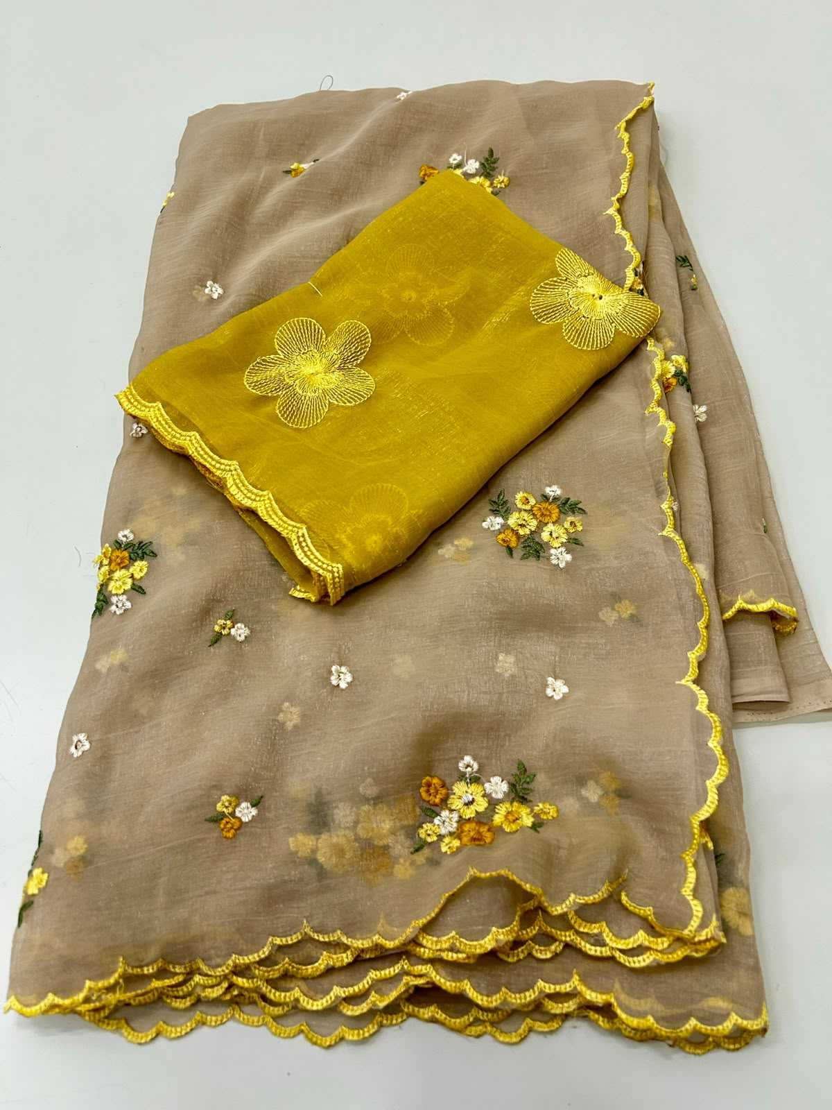 Tussar Silk Designer Saree