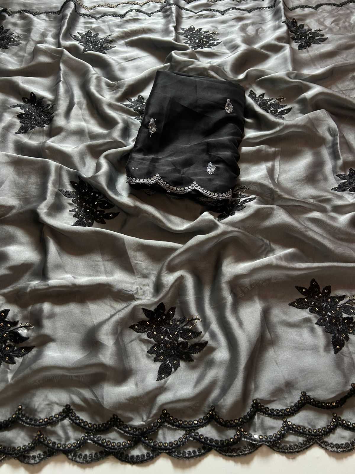 Rangoli Silk Sequence Saree