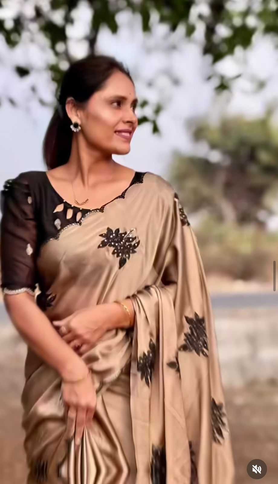 Rangoli Silk Sequence Saree