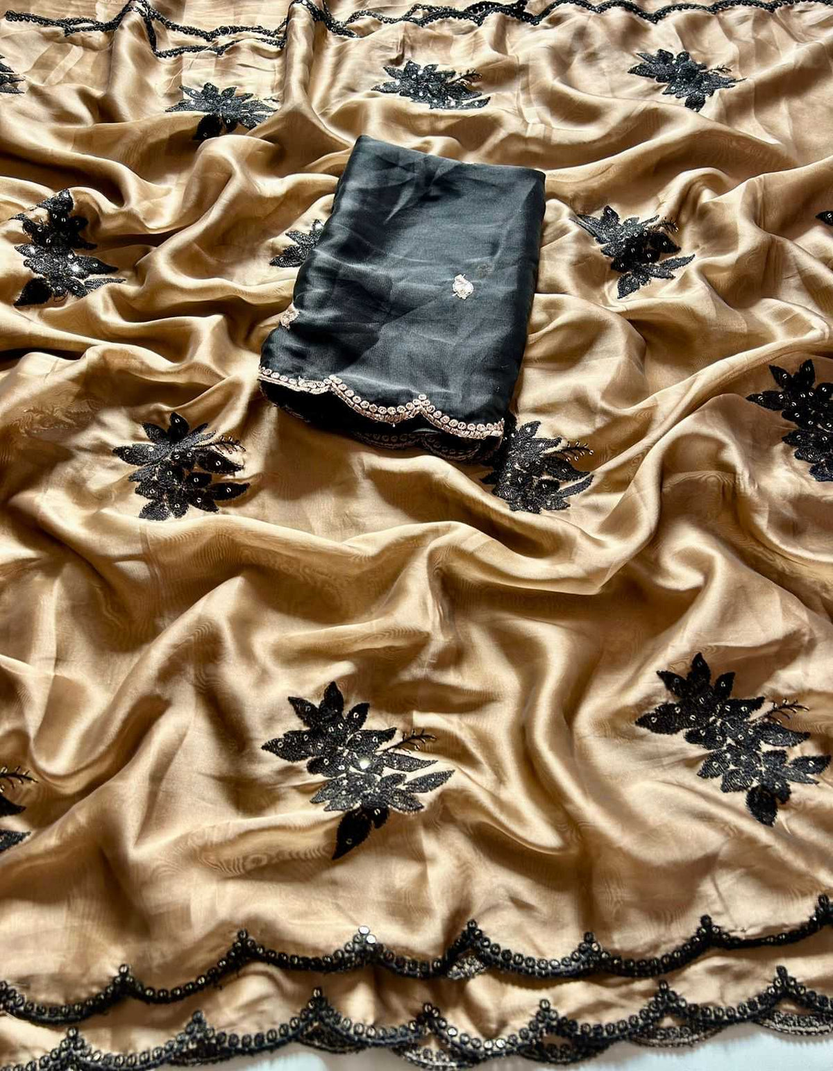 Rangoli Silk Sequence Saree