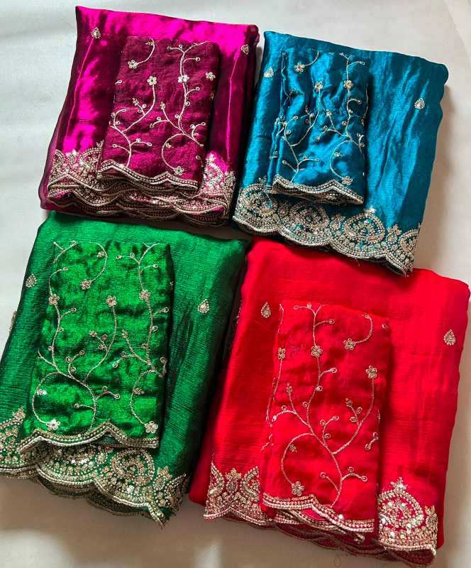Chiffon Designer Saree