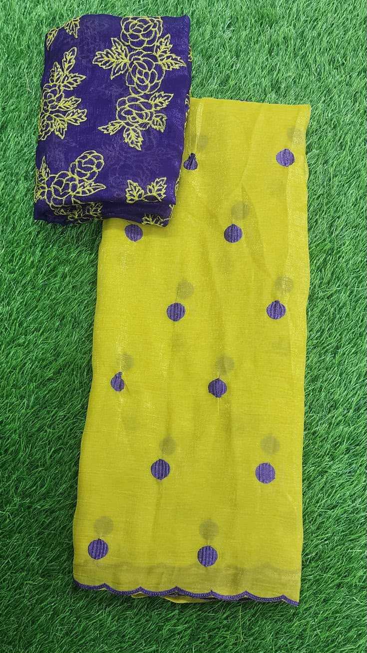 Tabby Silk Designer Saree
