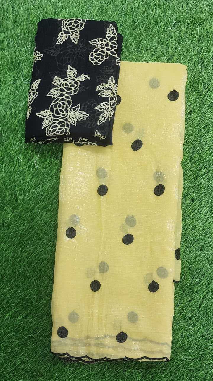 Tabby Silk Designer Saree