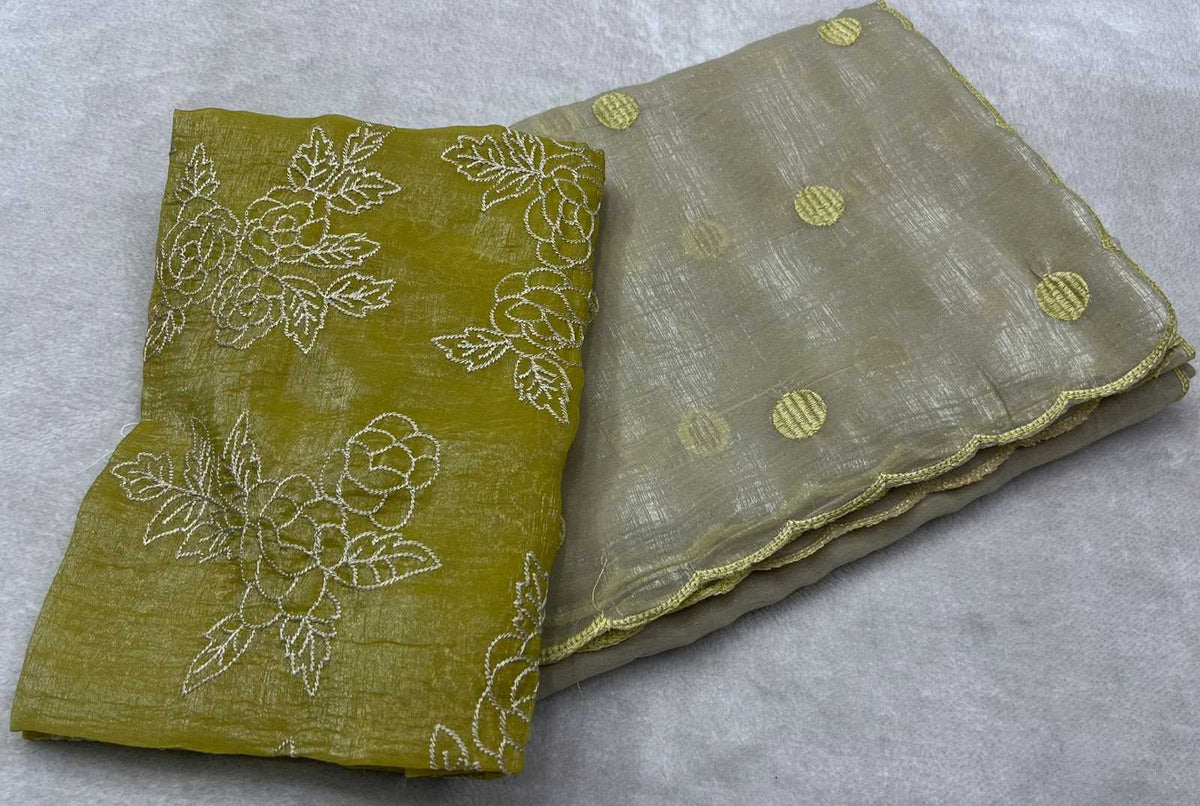 Tabby Silk Designer Saree